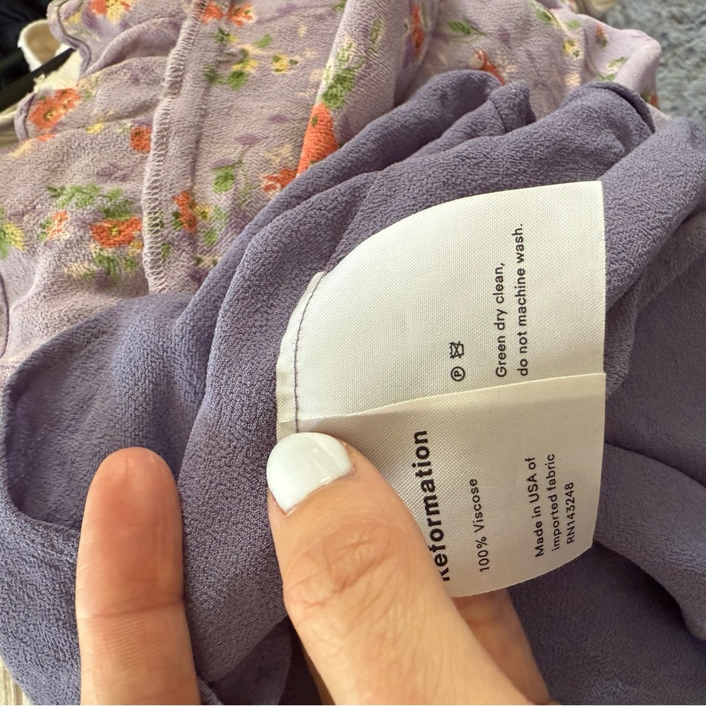 Reformation Frannie Dress Size 4 - Picture 8 of 9